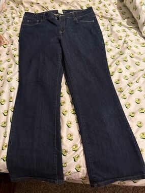 Sonoma Dark Blue Flare Jeans